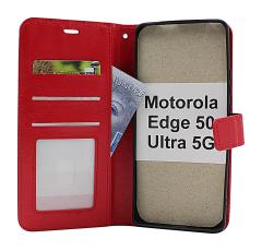 Crazy Horse Motorola Edge 50 Ultra 5G Lommebok Deksel