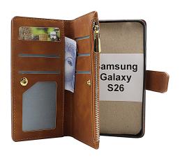XL Samsung Galaxy S26 Luksus Lommebok Deksel