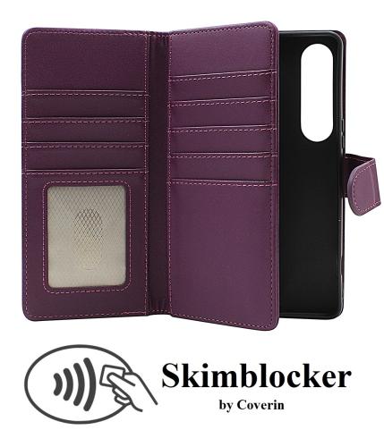 Skimblocker Sony Xperia 1 VII XL Lommebok Deksel