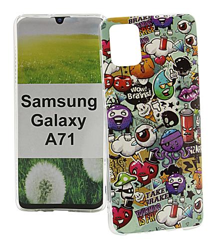 TPU Designdeksel Samsung Galaxy A71 (A715F/DS)
