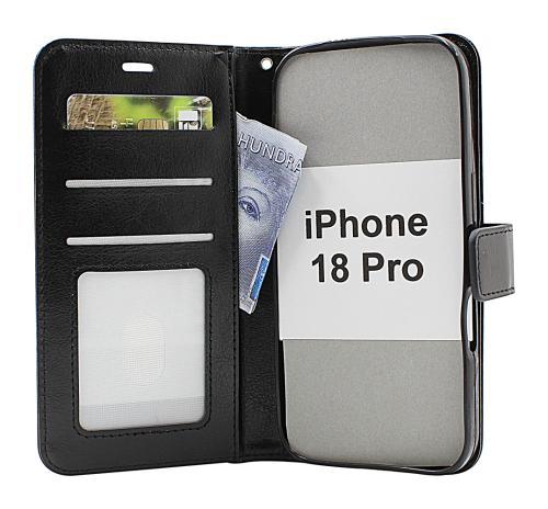 Crazy Horse iPhone 18 Pro Lommebok Deksel