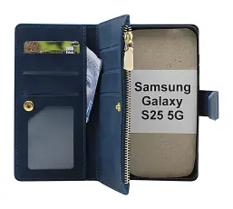 XL Samsung Galaxy S25 Luksus Lommebok Deksel