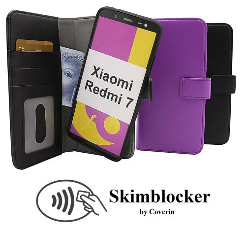 Skimblocker Magnet Wallet Xiaomi Redmi 7