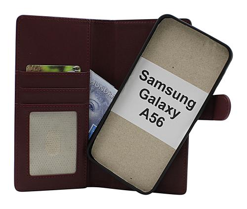 Skimblocker Samsung Galaxy A56 Magnet Lommebok Deksel