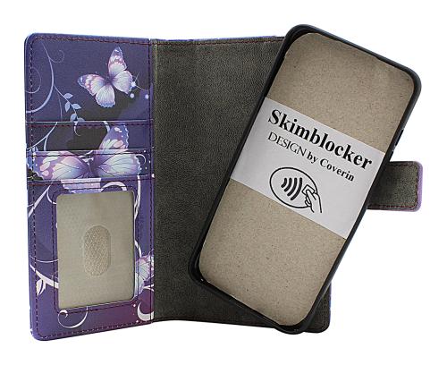 Skimblocker iPhone 11 (6.1) Magnet Lommebok Deksel Design