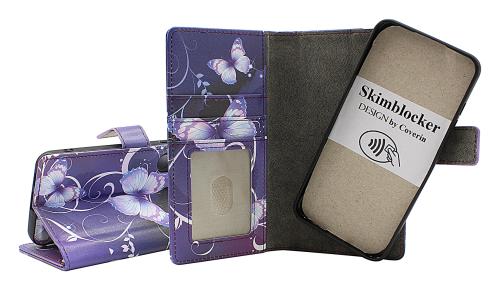 Skimblocker iPhone 11 (6.1) Magnet Lommebok Deksel Design