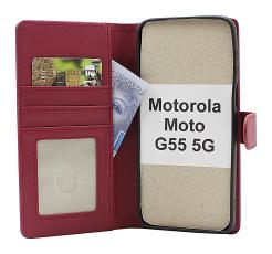 Skimblocker Motorola Moto G55 5G Lommebok Deksel