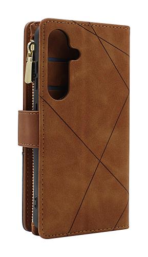 XL Samsung Galaxy S25 Luksus Lommebok Deksel