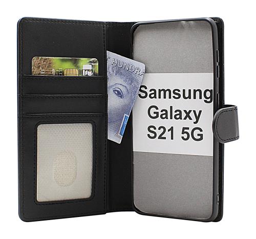 Skimblocker Lommebok-etui Samsung Galaxy S21 5G (G991B)