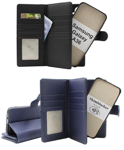 Skimblocker Samsung Galaxy A36 XL Magnet Lommebok Deksel