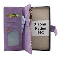 XL Xiaomi Redmi 14C Luksus Lommebok Deksel