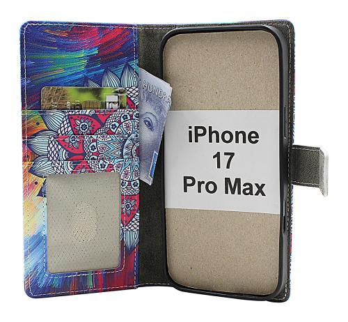 Skimblocker iPhone 17 Pro Max Magnet Lommebok Deksel Design
