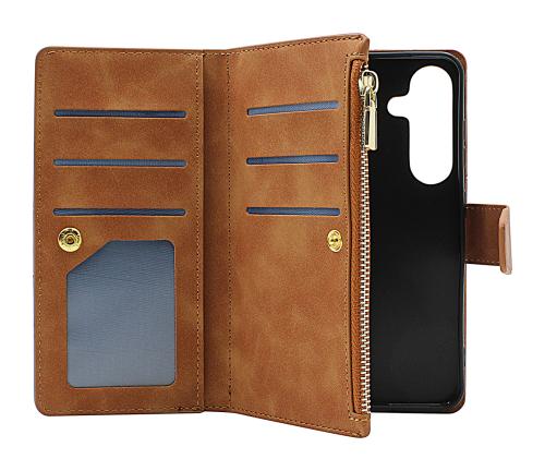 XL Samsung Galaxy S25 Luksus Lommebok Deksel