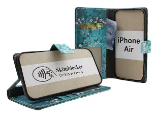 Skimblocker iPhone Air Lommebok Deksel Design