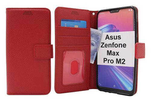 New Standcase Wallet Asus Zenfone Max Pro M2 (ZB631KL)