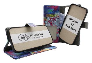 Skimblocker iPhone 17 Pro Max Magnet Lommebok Deksel Design