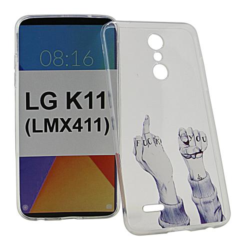 TPU Designdeksel LG K11 (LMX410)