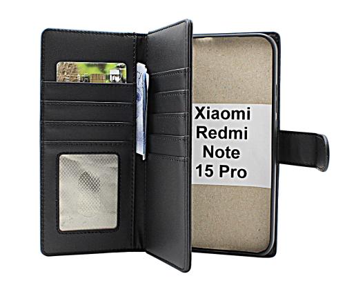 Skimblocker Xiaomi Redmi Note 15 Pro, XL Magnet Lommebok Deksel