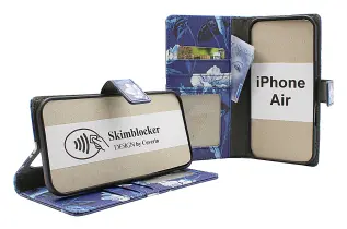 Skimblocker iPhone Air Lommebok Deksel Design