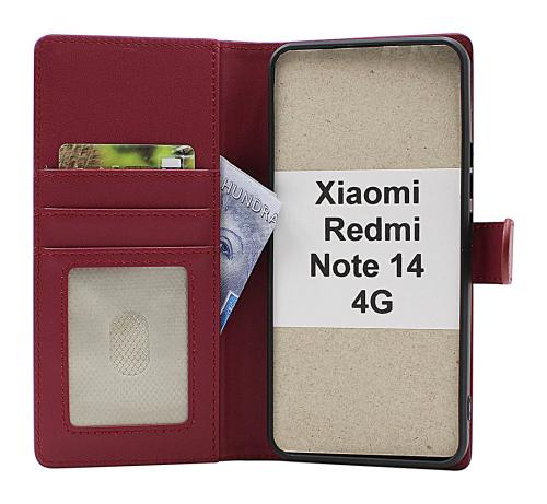Skimblocker Xiaomi Redmi Note 14 4G Lommebok Deksel