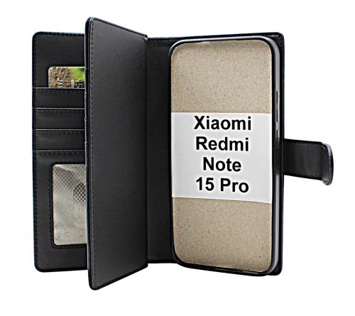 Skimblocker Xiaomi Redmi Note 15 Pro, XL Magnet Lommebok Deksel