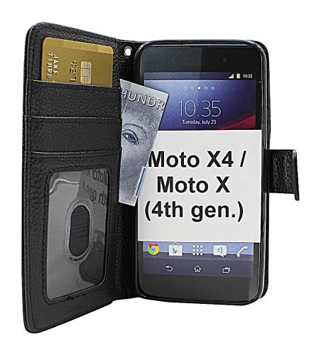 New Standcase Wallet Motorola Moto X4 / Moto X (4th gen)