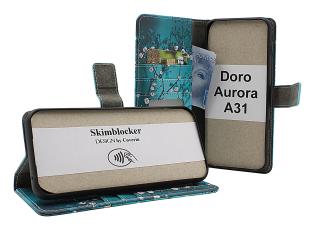 Skimblocker Doro Aurora A31 Lommebok Deksel Design