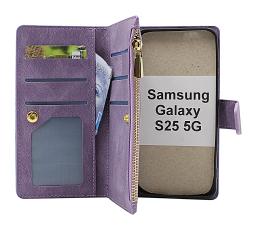 XL Samsung Galaxy S25 Luksus Lommebok Deksel