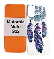 TPU Designdeksel Motorola Moto G22