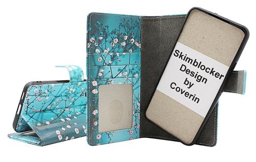 Skimblocker Samsung Galaxy S24 / S25 Lommebok Deksel Design