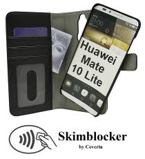 Skimblocker Magnet Wallet Huawei Mate 10 Lite