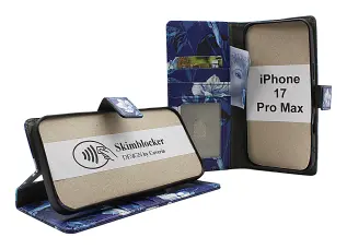 Skimblocker iPhone 17 Pro Max Lommebok Deksel Design