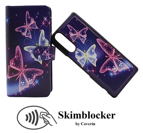 Skimblocker XL Magnet Designwallet Sony Xperia 5 (J9210)