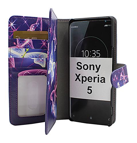 Skimblocker XL Magnet Designwallet Sony Xperia 5 (J9210)