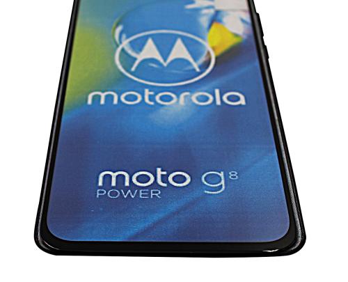 Full Frame Skjermbeskyttelse av glass Motorola Moto G8 Power