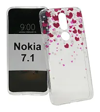 TPU Designdeksel Nokia 7.1