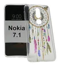 TPU Designdeksel Nokia 7.1