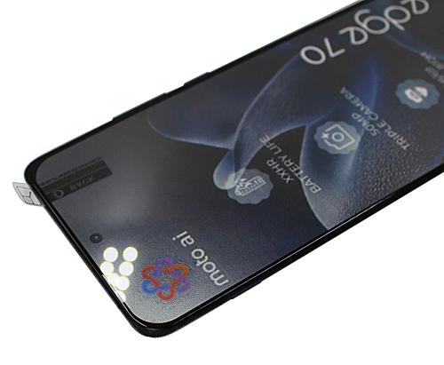 Full Frame Skjermbeskyttelse av glass Motorola Edge 70