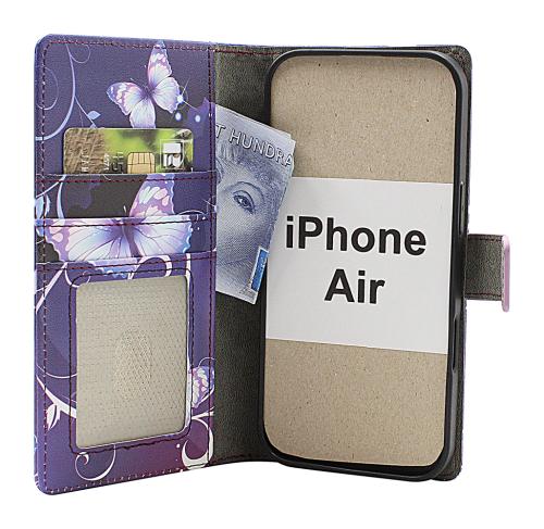 Skimblocker iPhone Air Magnet Lommebok Deksel Design