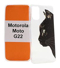 TPU Designdeksel Motorola Moto G22