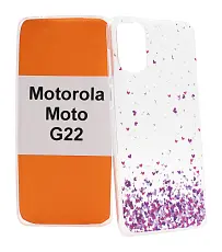 TPU Designdeksel Motorola Moto G22