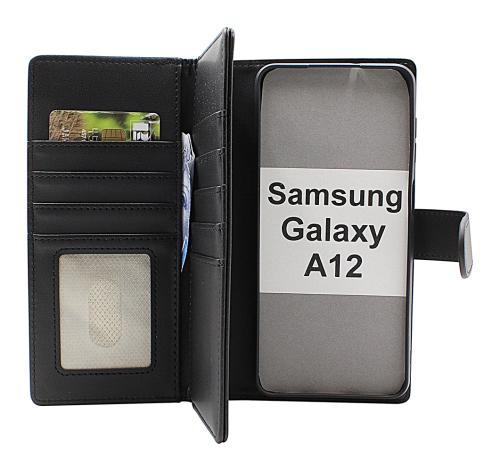 Skimblocker Samsung Galaxy A12 XL Lommebok Deksel