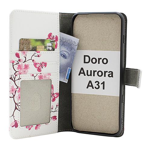 Skimblocker Doro Aurora A31 Lommebok Deksel Design