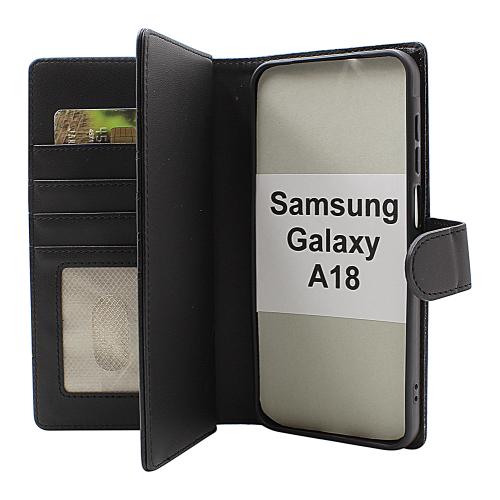 Skimblocker Samsung Galaxy A18 LTE XL Lommebok Deksel