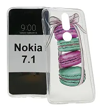 TPU Designdeksel Nokia 7.1