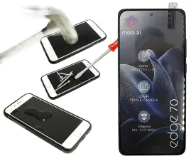Full Frame Skjermbeskyttelse av glass Motorola Edge 70