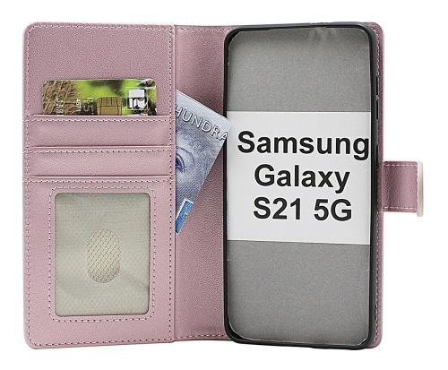 Skimblocker Lommebok-etui Samsung Galaxy S21 5G (G991B)
