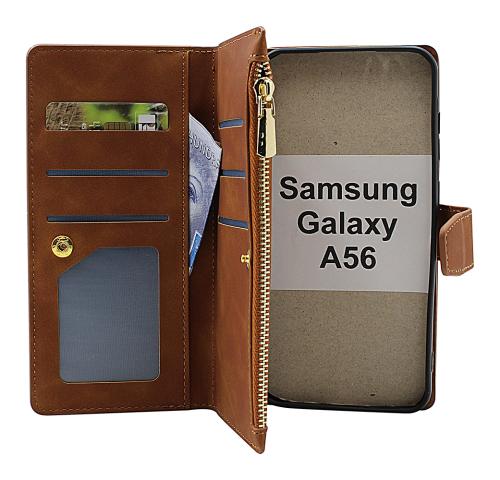 XL Samsung Galaxy A56 Luksus Lommebok Deksel