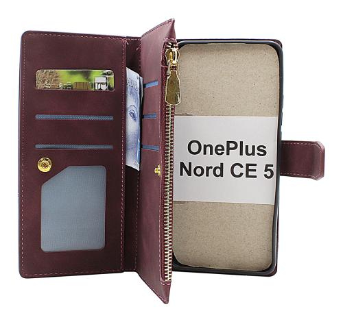 XL OnePlus Nord CE5 Luksus Lommebok Deksel