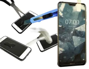 Skjermbeskyttelse av glass Nokia 7.1